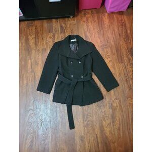 Super cute black Calvin Klein coat jacket size P XL